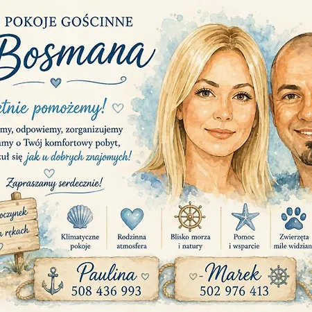 Apartman U Bosmana Dźwirzyno
